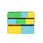 Casa si Gradina - Constructii - Depozitare, transport si protectie - Rafturi, fisete si vestiare - Organizator / raft pentru jucarii, multicolor / model, NOMITO TIP 2 - Infinity.ro