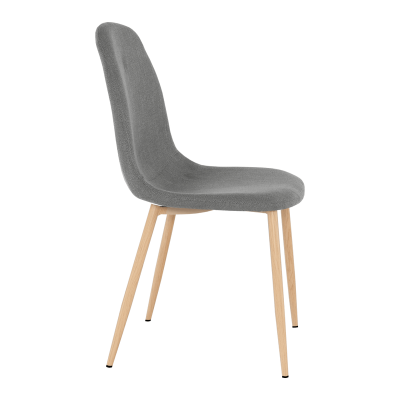 Casa si Gradina - Mobilier - Scaune si fotolii - Scaune - Scaun, textil gri inchis/fag, LEGA - Infinity.ro