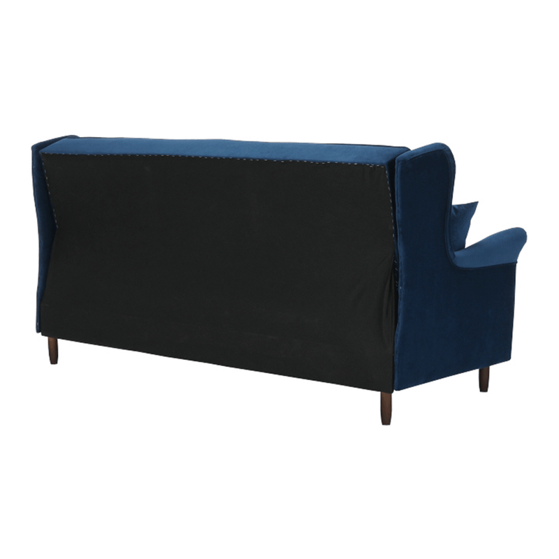 Casa si Gradina - Mobilier - Canapele si coltare - Coltare - Coltar extensibil, material textil albastru, COLUMBUS - Infinity.ro