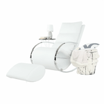 Casa si Gradina/Mobilier/Mese si birouri/Birouri - Masuta auxiliara, natural/negru, NANCER TYP 3 - Infinity.ro