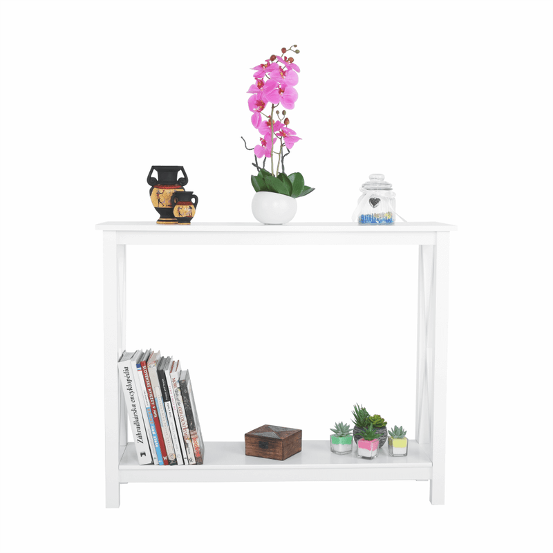 Casa si Gradina - Mobilier - Mese si birouri - Masute de cafea - Masuta tip consola, alb, SONET - Infinity.ro