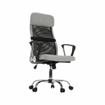 Casa si Gradina - Mobilier - Scaune si fotolii - Fotolii - Fotoliu de birou, gri/negru, FABRY NEW - Infinity.ro