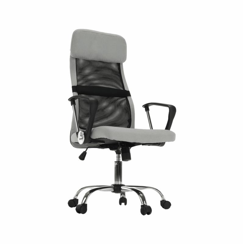 Casa si Gradina - Mobilier - Scaune si fotolii - Fotolii - Fotoliu de birou, gri/negru, FABRY NEW - Infinity.ro