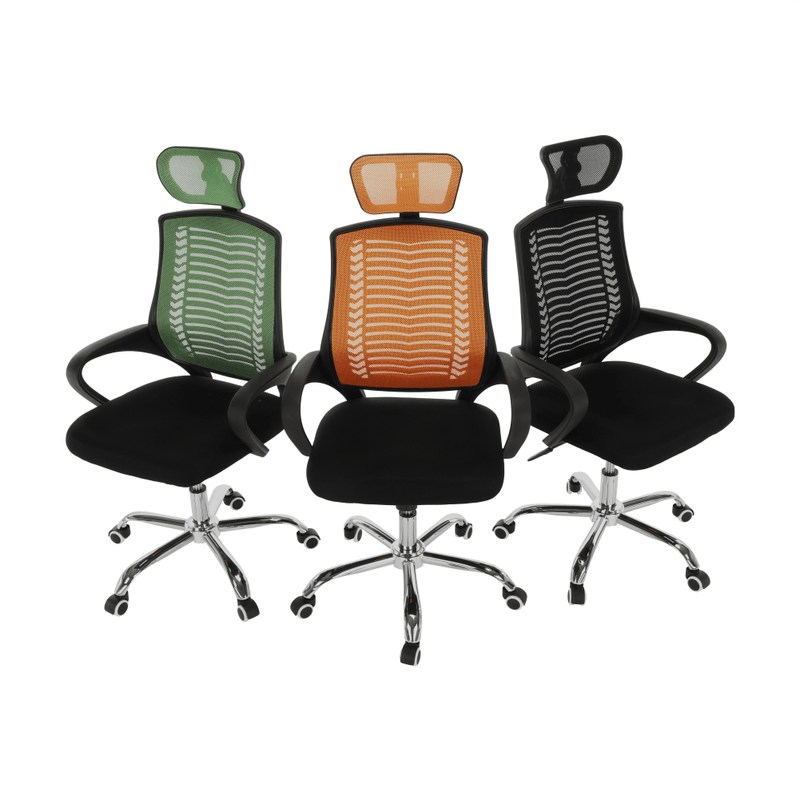 Casa si Gradina - Mobilier - Scaune si fotolii - Fotolii - Fotoliu de birou, verde/negru/crom, IMELA TYP 1 - Infinity.ro