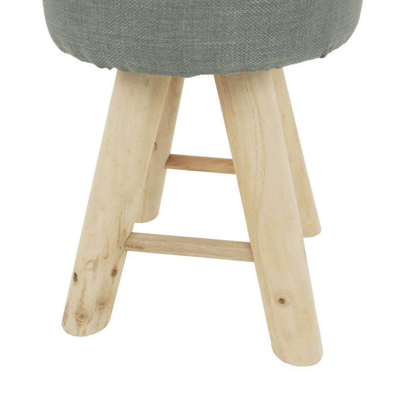 Casa si Gradina - Mobilier - Scaune si fotolii - Tabureti - Taburet, gri deschis/natural, KIKO - Infinity.ro