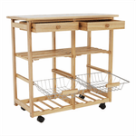 Casa si Gradina - Mobilier - Mese si birouri - Masute de cafea - Masuta de servire, natural, LUMBER - Infinity.ro