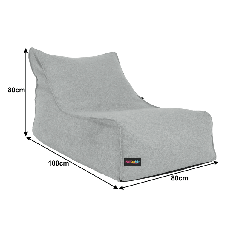 Casa si Gradina - Mobilier - Scaune si fotolii - Fotolii - Fotoliu tip sac, material textil gri deschis, EGALEO - Infinity.ro