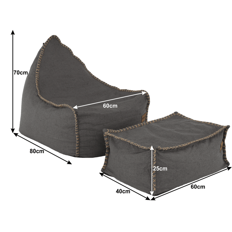 Casa si Gradina - Mobilier - Seturi de mobilier - Seturi living - Set de canapea, gri, stanga, PORTOS U - Infinity.ro