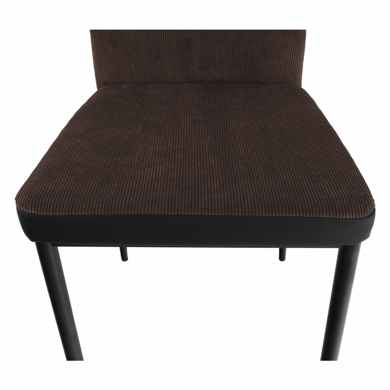 Casa si Gradina - Mobilier - Scaune si fotolii - Scaune - Scaun bucatarie, maro inchis/negru, ENRA - Infinity.ro