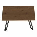 Casa si Gradina - Mobilier - Mese si birouri - Mese bucatarie si dining - Masa dining, stejar/negru, 140x80 cm, PEDAL - Infinity.ro