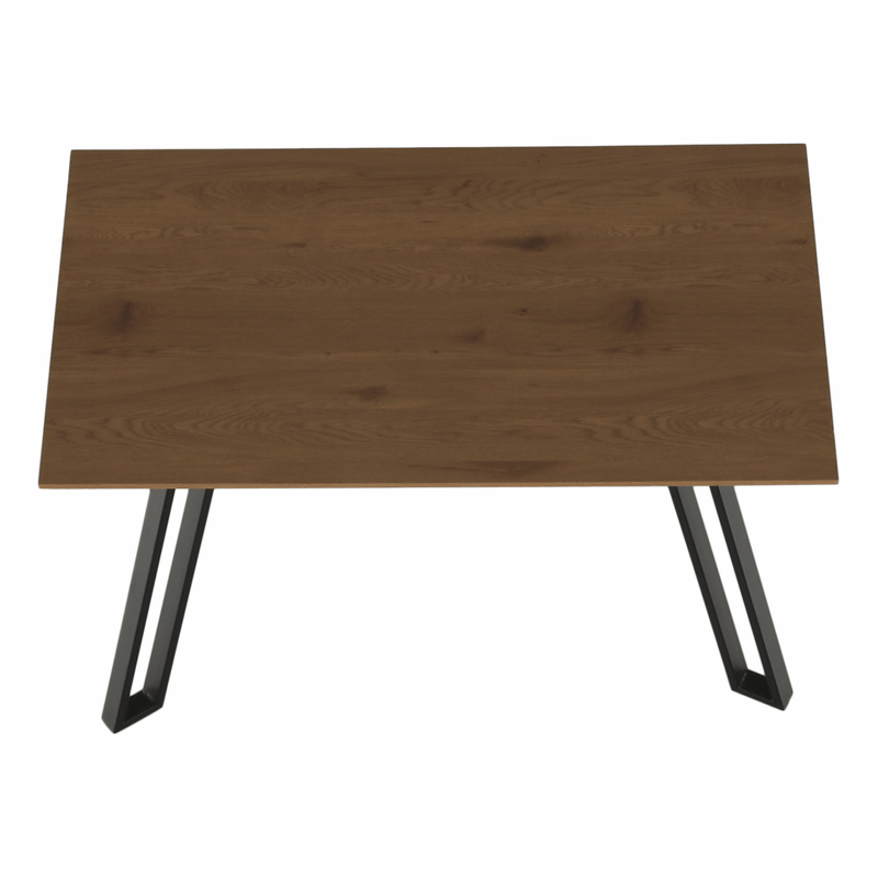 Casa si Gradina - Mobilier - Mese si birouri - Mese bucatarie si dining - Masa dining, stejar/negru, 140x80 cm, PEDAL - Infinity.ro