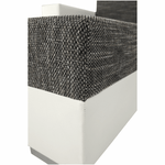 Casa si Gradina - Mobilier - Canapele si coltare - Coltare - Coltar reversibil, alb/gri maroniu, ESSEN - Infinity.ro