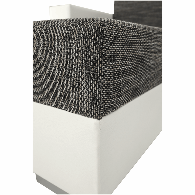 Casa si Gradina - Mobilier - Canapele si coltare - Coltare - Coltar reversibil, alb/gri maroniu, ESSEN - Infinity.ro