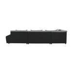 Casa si Gradina - Mobilier - Canapele si coltare - Canapele - Canapea, gri/negru, model stanga, LIBERTO U - Infinity.ro