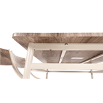 Casa si Gradina - Mobilier - Seturi de mobilier - Seturi mese si scaune - Set de luat masa, stejar canyon / bej,  KIMBY SET 1+5 - Infinity.ro