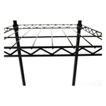 Casa si Gradina - Mobilier - Biblioteci si rafturi - Rafturi - Raft reglabil, negru, GELBAN - Infinity.ro