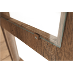 Casa si Gradina - Mobilier - Dulapuri si sifoniere - Dulapuri - Vitrina DA4, stejar lefkas, VILAR - Infinity.ro