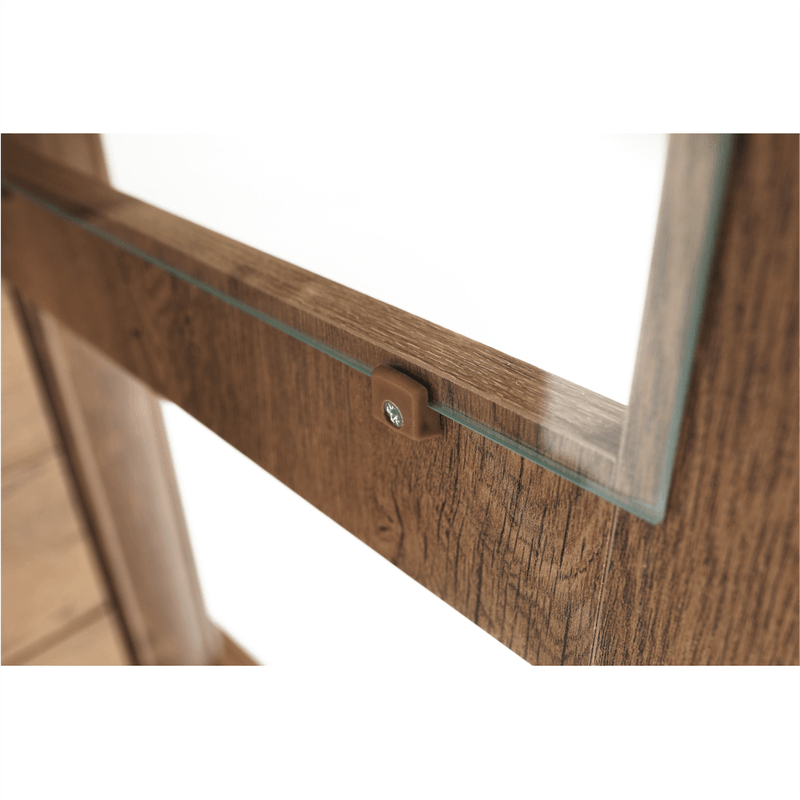 Casa si Gradina - Mobilier - Dulapuri si sifoniere - Dulapuri - Vitrina DA4, stejar lefkas, VILAR - Infinity.ro