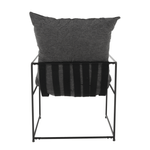 Casa si Gradina - Mobilier - Scaune si fotolii - Fotolii - Fotoliu modern, gri/negru, DEKER - Infinity.ro