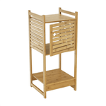 Casa si Gradina - Mobilier - Biblioteci si rafturi - Etajere - Etajera, bambus natural, SELENE TYP 1 - Infinity.ro