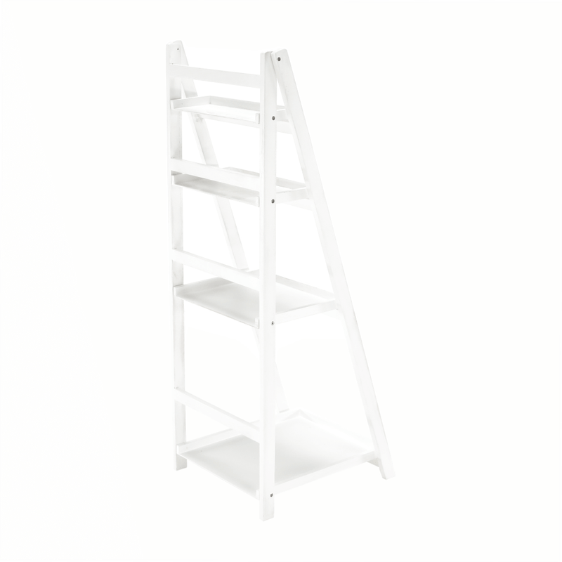 Casa si Gradina - Mobilier - Biblioteci si rafturi - Etajere - Etajera multifunctionala, alb, lemn masiv, ALASKA - Infinity.ro
