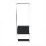 Casa si Gradina - Mobilier - Biblioteci si rafturi - Rafturi - Raft multifunctional pentru dulap, argintiu / negru, CODY - Infinity.ro
