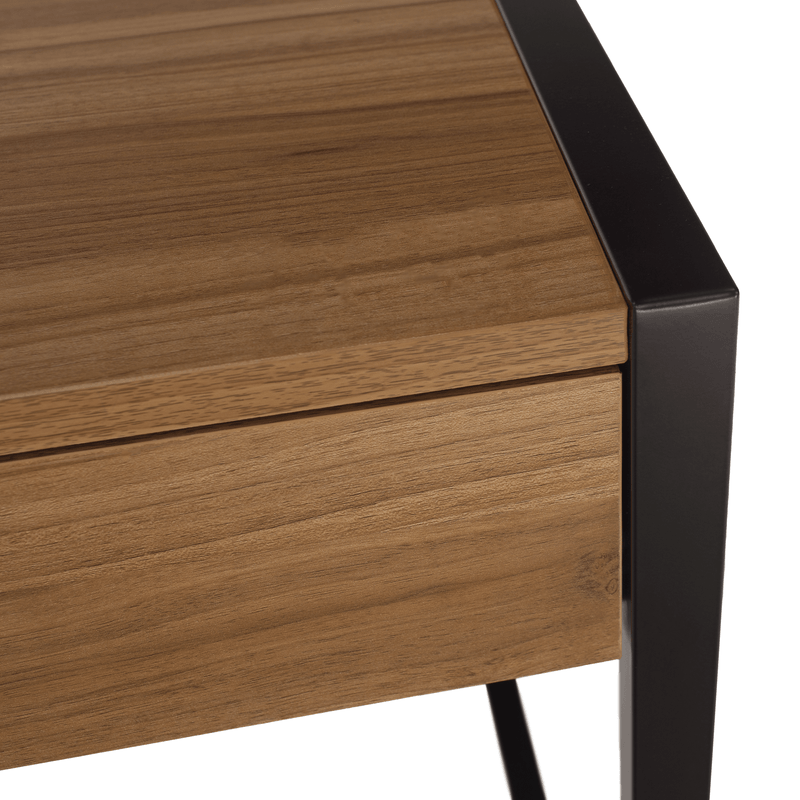 Casa si Gradina - Mobilier - Mese si birouri - Birouri - Birou, stejar / negru, ALYSANDRA TYPE 2 - Infinity.ro