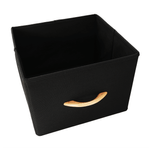 Casa si Gradina - Mobilier - Comode si corpuri - Comode - Comoda cu sertare din material textil, negru/artar rosu, KESIDY TYP 3 - Infinity.ro