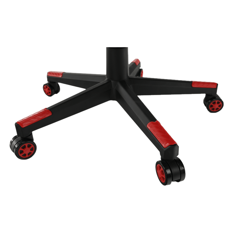 Casa si Gradina - Mobilier - Scaune si fotolii - Scaune - Scaun de birou / joc cu difuzoare Bluetooth, negru / rosu, CARPI - Infinity.ro