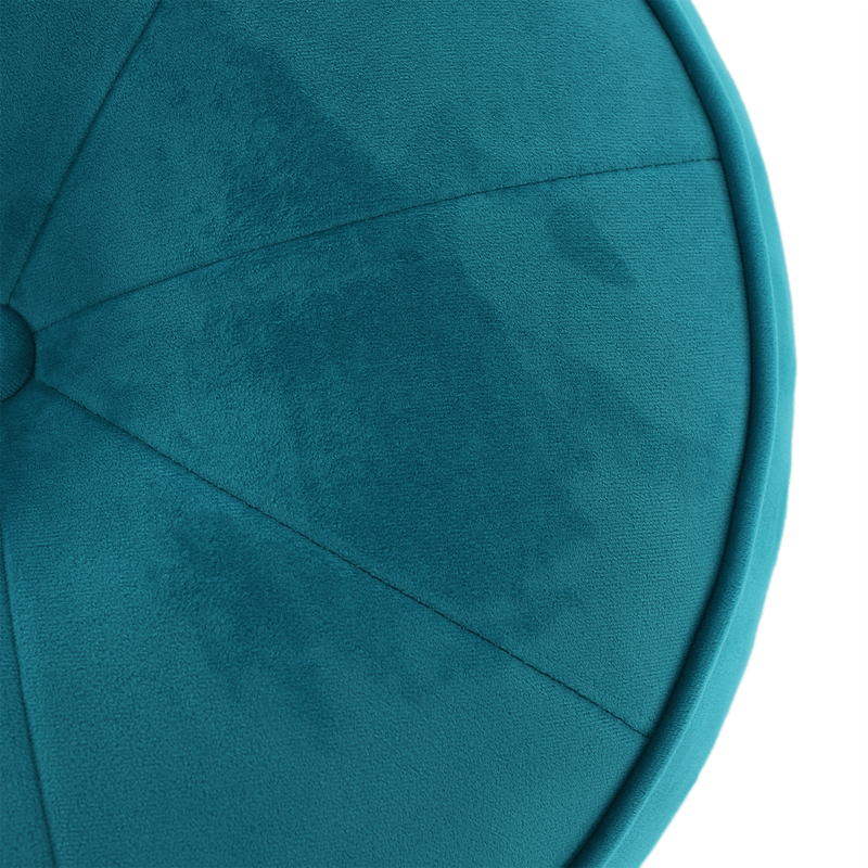 Casa si Gradina - Mobilier - Scaune si fotolii - Tabureti - Taburet, tesatura turcoaz, KEREM - Infinity.ro