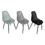 Casa si Gradina - Mobilier - Scaune si fotolii - Scaune - Scaun dining, verde/negru, TEGRA TYP 2 - Infinity.ro