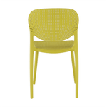 Casa si Gradina - Gradina si terasa - Mobilier exterior - Scaune si sezlonguri gradina - Scaun stivuibil, galben, FEDRA NEW - Infinity.ro