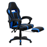 Casa si Gradina - Mobilier - Scaune si fotolii - Scaune - Scaun de birou / joc, albastru / negru, GUNNER - Infinity.ro