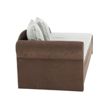 Casa si Gradina - Mobilier - Canapele si coltare - Coltare - Coltar extensibil, maro/bej/auriu/model, stanga, AGA D - Infinity.ro