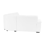 Casa si Gradina - Mobilier - Canapele si coltare - Coltare - Coltar in forma de U, piele ecologica, alb, model dreapta, BITER U - Infinity.ro