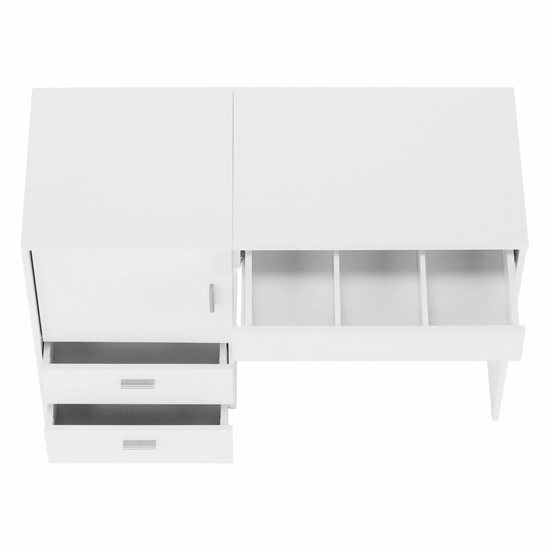 Casa si Gradina - Mobilier - Mese si birouri - Birouri - Masa multifunctionala/masa pentru croitori, alb, TAILOR - Infinity.ro