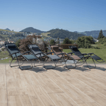 Casa si Gradina - Gradina si terasa - Mobilier exterior - Scaune si sezlonguri gradina - Sezlong de gradina reglabil, maro deschis, GERALD - Infinity.ro