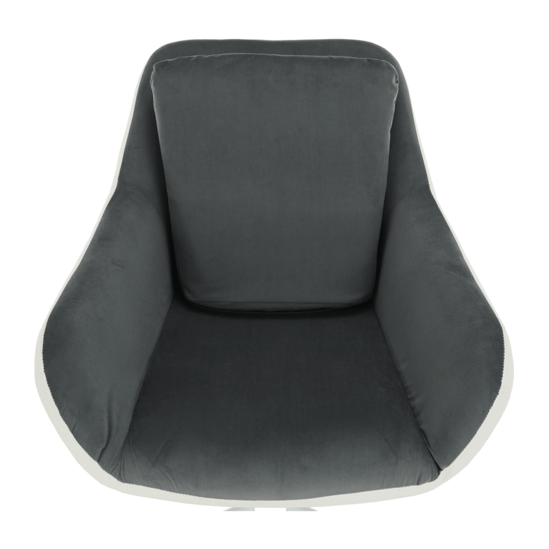 Casa si Gradina - Mobilier - Scaune si fotolii - Fotolii - Fotoliu de birou, alb/gri, IMELDA - Infinity.ro