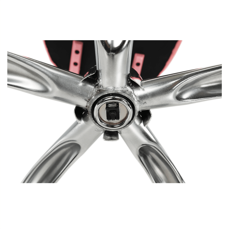 Casa si Gradina - Mobilier - Scaune si fotolii - Scaune - Scaun rotativ, SELVA, roz/crom - Infinity.ro