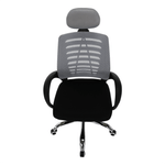 Casa si Gradina - Mobilier - Scaune si fotolii - Fotolii - Fotoliu de birou, gri/negru ELMAS - Infinity.ro