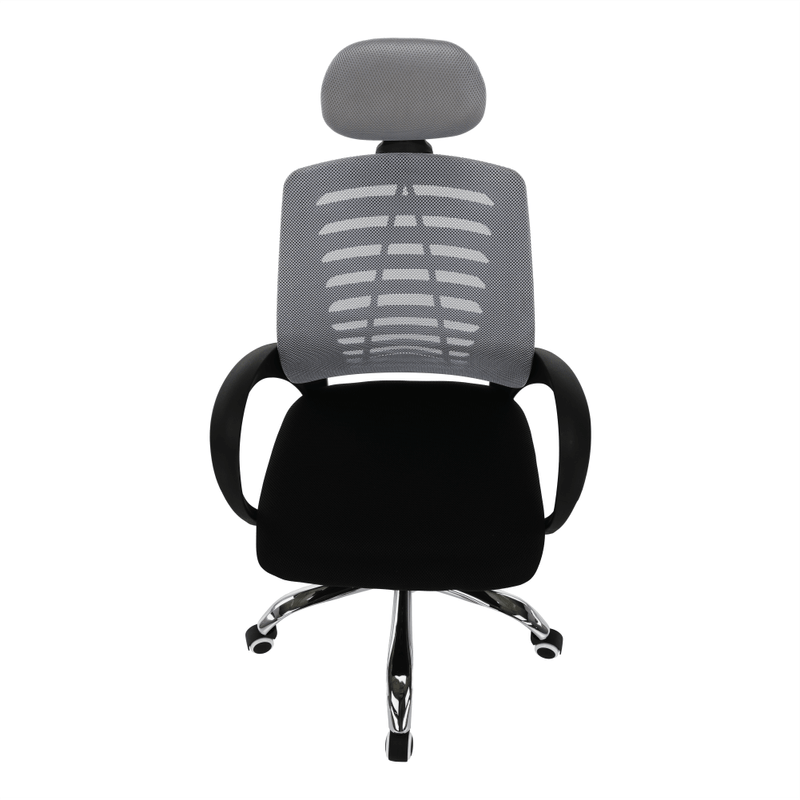 Casa si Gradina - Mobilier - Scaune si fotolii - Fotolii - Fotoliu de birou, gri/negru ELMAS - Infinity.ro