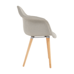 Casa si Gradina - Mobilier - Scaune si fotolii - Fotolii - Fotoliu de design, gri/fag, KADIR NEW TIP 4 - Infinity.ro