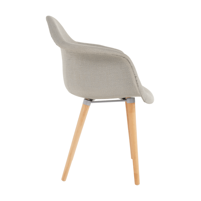 Casa si Gradina - Mobilier - Scaune si fotolii - Fotolii - Fotoliu de design, gri/fag, KADIR NEW TIP 4 - Infinity.ro