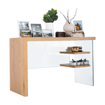 Casa si Gradina - Mobilier - Comode si corpuri - Console - Masa tip consola/masa de scris, stejar, ENRIK - Infinity.ro