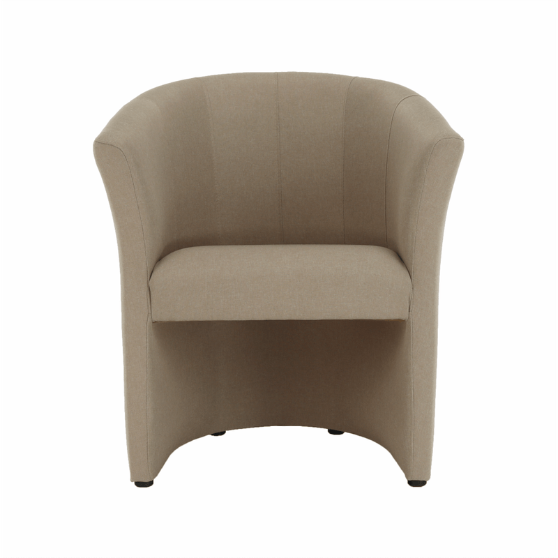 Casa si Gradina - Mobilier - Scaune si fotolii - Fotolii - Fotoliu de club, material textil bej, CUBA - Infinity.ro