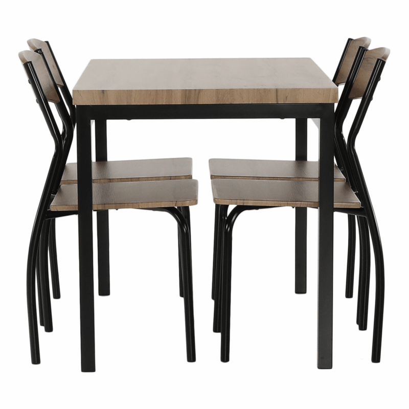 Casa si Gradina - Mobilier - Seturi de mobilier - Seturi mese si scaune - Set de luat masa 1 + 4, stejar artizanal, AMANDA - Infinity.ro
