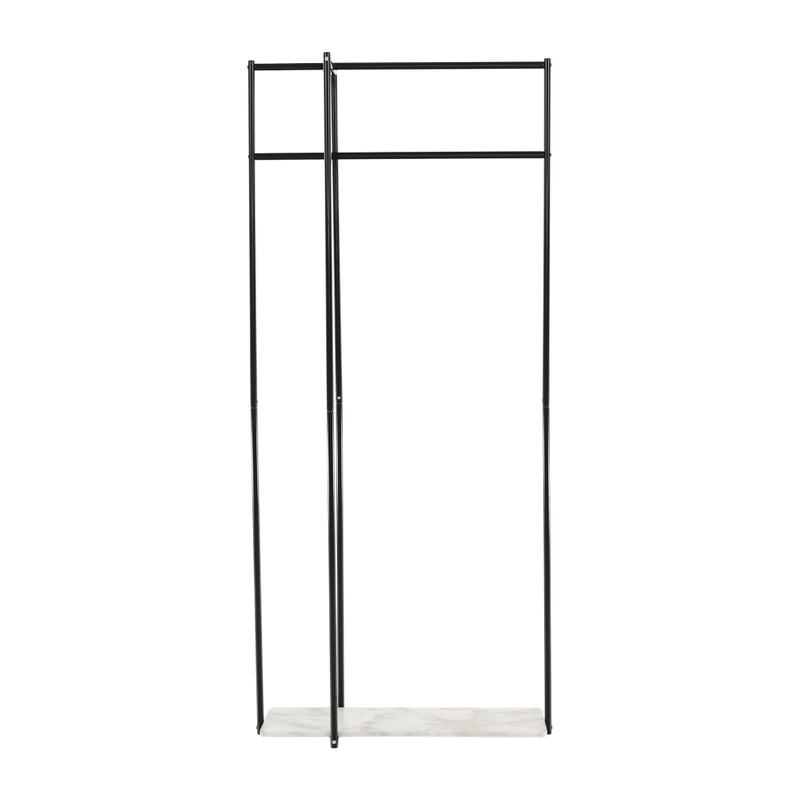 Casa si Gradina - Mobilier - Organizare si depozitare - Cuiere - Cuier modern, negru/marmura, DEBRO - Infinity.ro