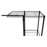 Casa si Gradina - Mobilier - Biblioteci si rafturi - Rafturi - Raft reglabil, negru, GELBAN - Infinity.ro