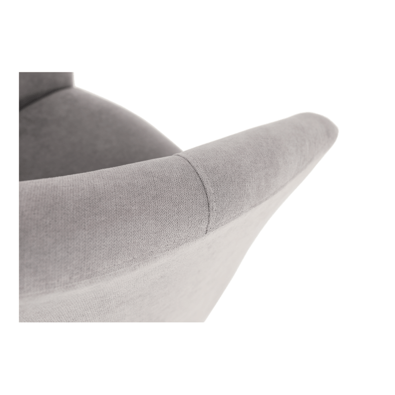 Casa si Gradina - Mobilier - Scaune si fotolii - Fotolii - Fotoliu de club cu taburet, gri, ROSE - Infinity.ro