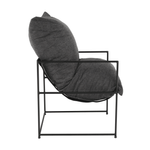 Casa si Gradina - Mobilier - Scaune si fotolii - Fotolii - Fotoliu modern, gri/negru, DEKER - Infinity.ro